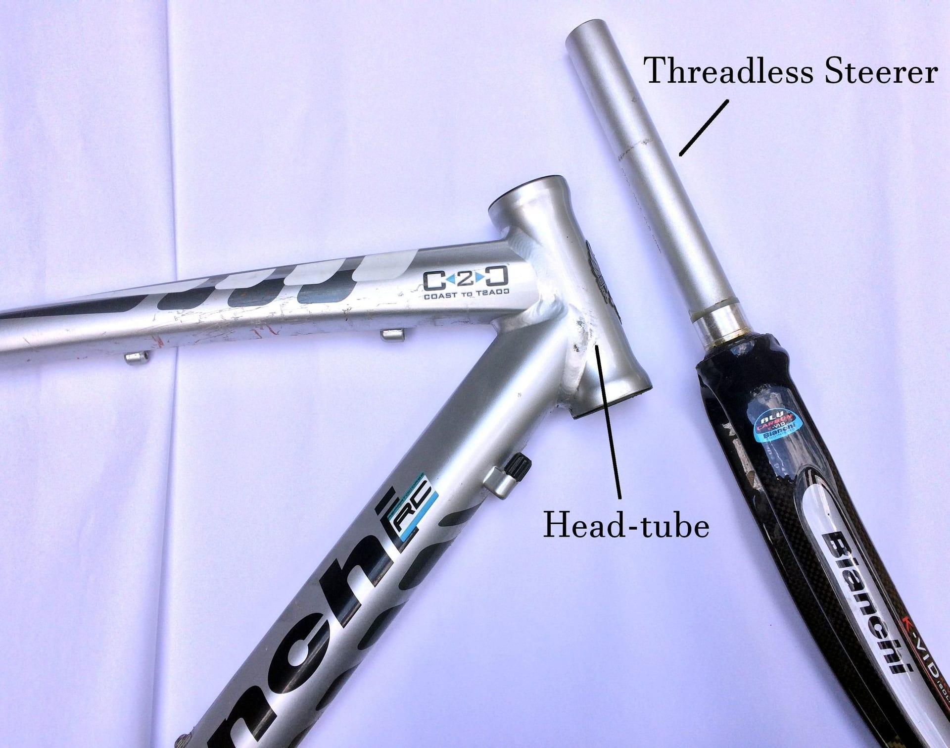 Figure 2 Fork with threadless steerer
